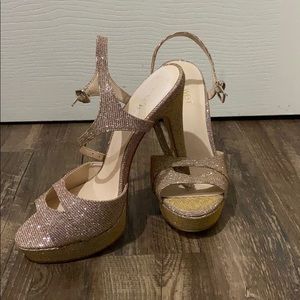 Glitter Women’s Platform Heels